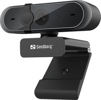 Sandberg 133-95, SANDBERG USB Webcam Pro Farbe 5 MP 1920 x 1080 1080p Audio 2.0