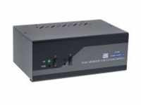 InLine KVM-/Audio-/USB-Switch 2 x KVM/Audio/USB 1 lokaler Benutzer Desktop (62642I)