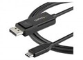 StarTech.com 3.3 ft. 1 m USB-C to DisplayPort 1.2 Cable Bi-Directional
