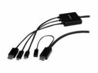 StarTech.com USB-C HDMI oder Mini DisplayPort auf Konverterkabel 2m USB Typ-C DP zu