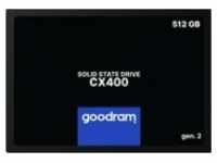 GoodRam CX400 Gen 2 SSD 512 GB intern 2.5 " 6,4 cm SATA 6Gb/s (SSDPR-CX400-512-G2)