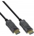 InLine HDMI AOC Kabel Ultra High Speed 8K4K schwarz 25m LWL Schwarz (17925I)