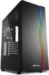 Sharkoon Geh&auml;use RBG ATX Midi Tower schwarz 40.0x19.0x45,6 cm Midi/Minitower