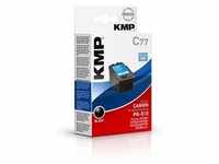 KMP C77 9 ml Schwarz wiederhergestellt Tintenpatrone Alternative zu: Canon...