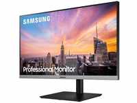 Samsung S24R650FDU SR650 LCD Monitor 61 cm 24 " Full HD IPS 5 ms Dunkelgrau/Blau