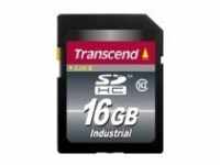 Transcend Industrial Flash-Speicherkarte 16 GB Class 10 SDHC (TS16GSDHC10I)