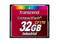 Transcend CF170 Industrial Flash-Speicherkarte 32 GB 170x CompactFlash (TS32GCF170)