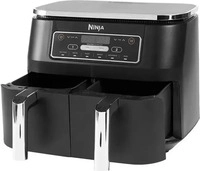 SharkNinja AF300EU, SharkNinja Ninja Foodi Dual Zone Hei&szlig;luft-Fritteuse 7.6 Liter