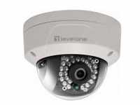 LevelOne IP security camera Innen & Außen Kuppel Weiß Sicherheitskamera 5 MP 2560 x