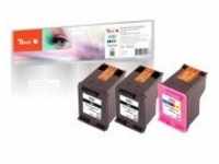 Peach 319616 Tinte auf Pigmentbasis Schwarz Cyan Magenta Gelb HP DeskJet 1110...