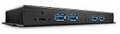 Lindy Hub 3 x USB 3.1 Gen 2 + 4 x an Rack montierbar Gleichstrom (43275)