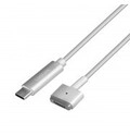 LogiLink USB-C Ladekabel zu Apple Mag Safe 2charg. 1.8m silb Digital/Daten 1,8 m