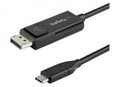 StarTech.com 6.6 ft. 2 m USB-C to DisplayPort 1.2 Cable Bi-Directional