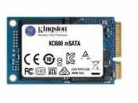 Kingston KC600 SSD 1 TB SATA3 mSATA 256-Bit-AES Verschlüsselung intern