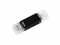 Hama "Basic " USB 2.0 OTG Kartenleser SD microSD SDHC microSDHC SDXC microSDXC