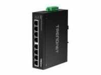TRENDnet DIN-Rail Switch 8-Port Industrial Fast Ethernet (TI-E80)