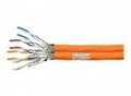 LogiLink Duplex Verlegekabel S/FTP Cat.7 AWG23 1000 MHz 100m Orange (CPV0063)