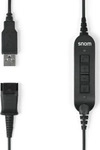 Snom 4343, Snom USB Adapterkabel ACUSB f&uuml;r Headset A100M+ A100D Schwarz (4343)