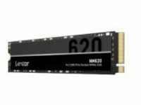 Lexar NM620 SSD 256 GB intern M.2 2280 PCIe 3.0 x4 NVMe 3D TLC Gen3x4 3300 MB/s Lesen