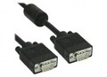 InLine VGA-Kabel HD-15 ohne Pol 9 M bis 9 M 5 m geformt Schwarz (17718B)