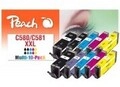 Peach Patrone Canon 580XXL/581XXL PEA Multi10Pack FW komp (PI100-437)