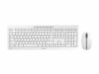 Cherry STREAM DESKTOP RECHARGE Tastatur-und-Maus-Set kabellos 2,4 GHz QWERTY GB