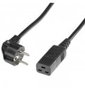 ROTRONIC-SECOMP Roline Stromkabel IEC 60320 C19 bis CEE 7/7 M Wechselstrom 250 V 2 m