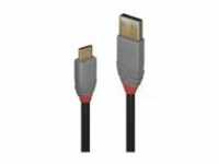 Lindy USB 3.1 Typ A an C Kabel 5A PD 0.5m Digital/Daten Anschlusskabel 0,5 m 3.0