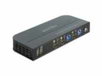 Delock Sw. HDMI KVM 4k 60Hz m. USB 3.0+A| KVM-Umschalter 2-Port 2.0 3.0 (11481)