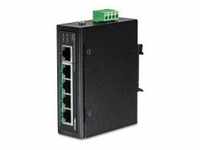 TRENDnet DIN-Rail Switch 5-Port Industrial Fast Ethernet PoE+ Power over (TI-PE50)