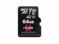 GoodRam IRDM M2AA 64 GB MicroSDXC Klasse 10 UHS-I 170 MB/s 120 U3 A2 V30