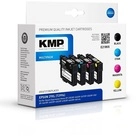 KMP E218VX 4er-Pack Hohe Ergiebigkeit Schwarz Gelb Cyan Magenta Tintenpatrone