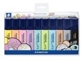 STAEDTLER 364 C 10 St&uuml;cke Schwarz Braun Hellblau Hellgrau Limette Minze Pfirsich