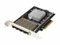StarTech.com Quad-Port SFP+ Server Netzwerkkarte PCI Express Intel XL710 Chip 10