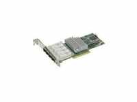 Supermicro Add-on Card Netzwerkadapter PCIe 3.0 x8 Low Profile 10 Gigabit SFP+ x 4