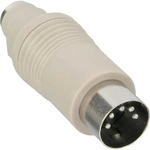 inline 33949, InLine Tastaturadapter PS/2 W bis DIN 5-polig M (33949)