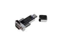 DIGITUS Serieller Adapter USB RS-232 einfacher Anschluss von seriellen Geräten über