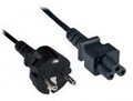 InLine Stromkabel CEE 7/7 M bis IEC 60320 C5 1.8 m Schwarz (16656X)