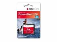 AgfaPhoto Compact Flash 2 GB 2 GB Kompaktflash Schwarz 20MB/sec (10431)