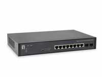 LevelOne Switch 10G 2SFP PoE 70W 1 Gbps 2-Port Power over Ethernet Managed Rack-Modul