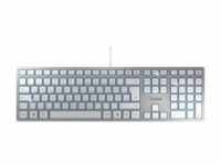 Cherry KC6000 Slim for MAC Corded Keyboard USB SILVER Tastatur Silber (JK-1610US-1)