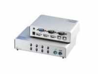 VALUE KVM-/Audio-/USB-Switch 2 x KVM/Audio/USB 1 lokaler Benutzer Desktop