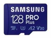 Samsung PRO PLUS microSD Card 2021 128 GB CARD READER L1111167PRO READERUHS-I / Class