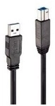 Lindy USB 3.0 Aktivkabel A/B 10m Super Speed bis 5Gbit/s Kabel Digital/Daten 10 m