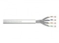 Assmann DIGITUS Professional Bulkkabel 100 m U/FTP CAT 6a halogenfrei verseilt Grau