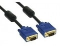 InLine Premium VGA-Kabel HD-15 ohne Pol 9 M bis 9 M 1 m geformt Schwarz (17702S)