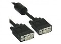 InLine VGA-Kabel HD-15 ohne Pol 9 M bis 9 M 30 cm geformt Schwarz (17803B)