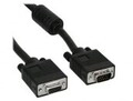 InLine VGA-Verl&auml;ngerungskabel HD-15 ohne Pol 9 M bis VGA W 50 cm geformt Schwarz