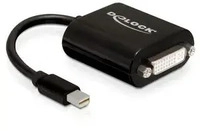 DeLock 65098, Delock DVI-Kabel Mini-DisplayPort M DVI-I W 18 cm DisplayPort 1.1a