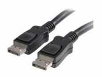 StarTech.com 6 ft Certified DisplayPort 1.2 Cable M/M with Latches DP 4k